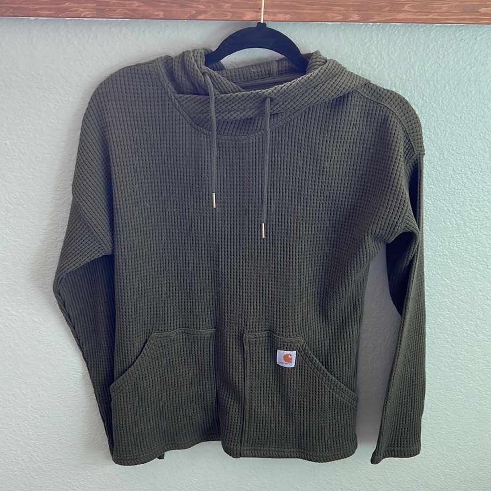 Carhartt womens XS thermal hoodie. Brand new, no tags, never worn